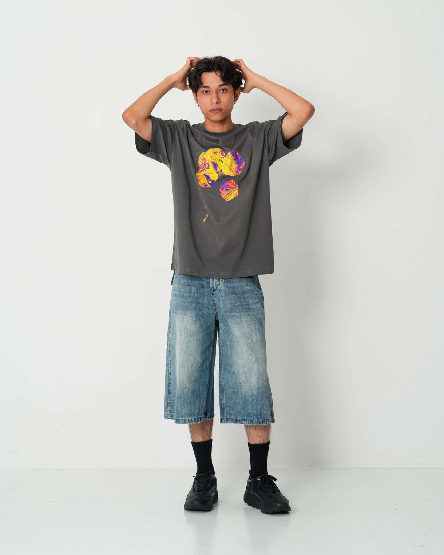 Liquid Metal Clover T-Shirts