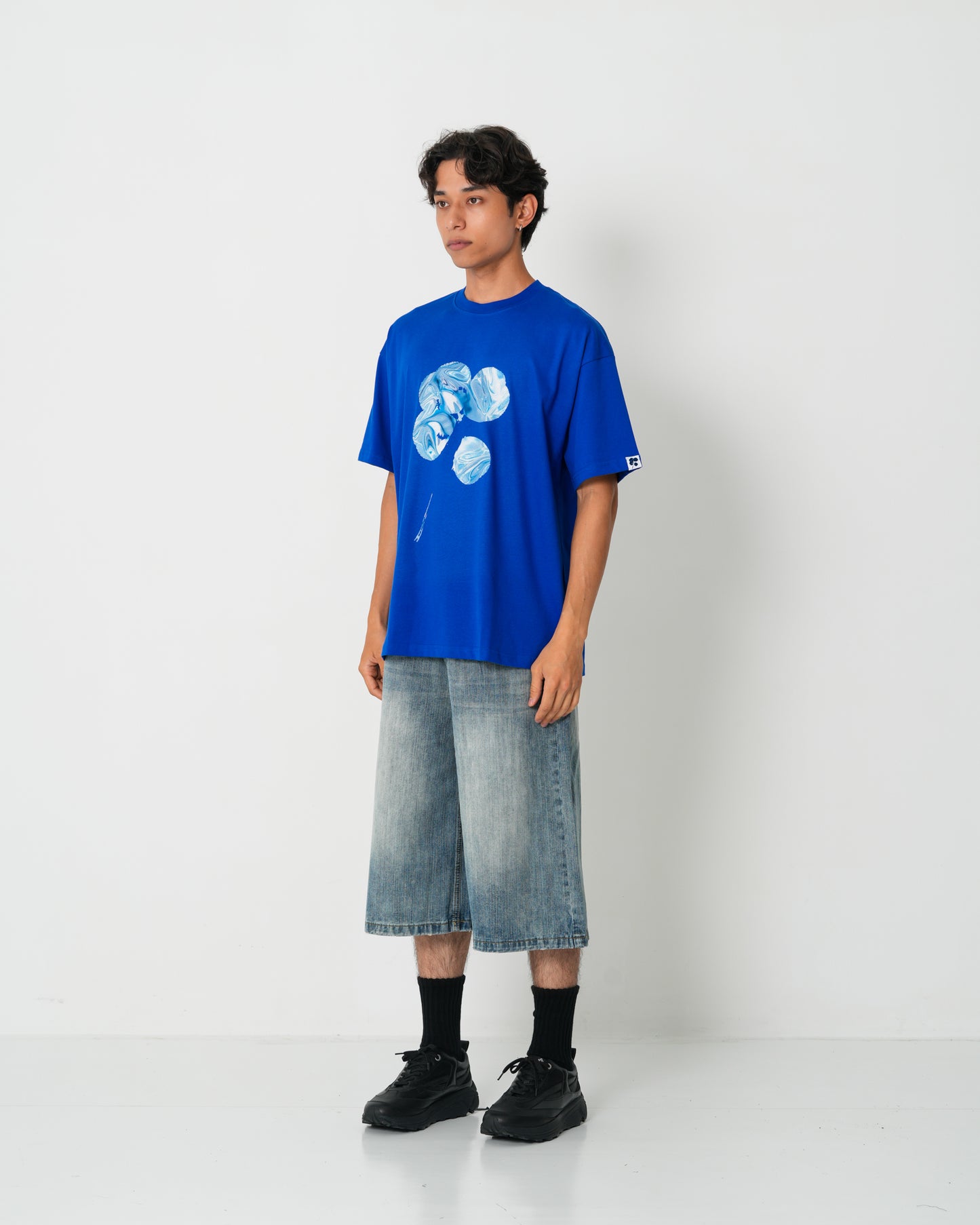 Liquid Metal Clover T-Shirts
