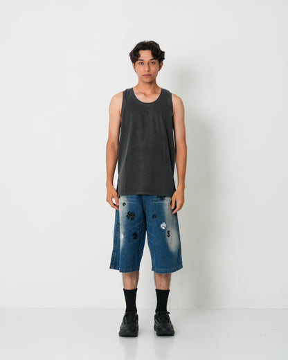 Washed Denim Shorts SP