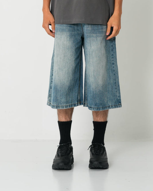 Light Denim Shorts