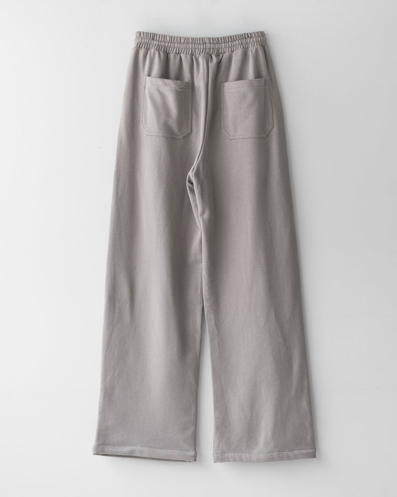 Side Panel Logo Print Sweatpants GRY