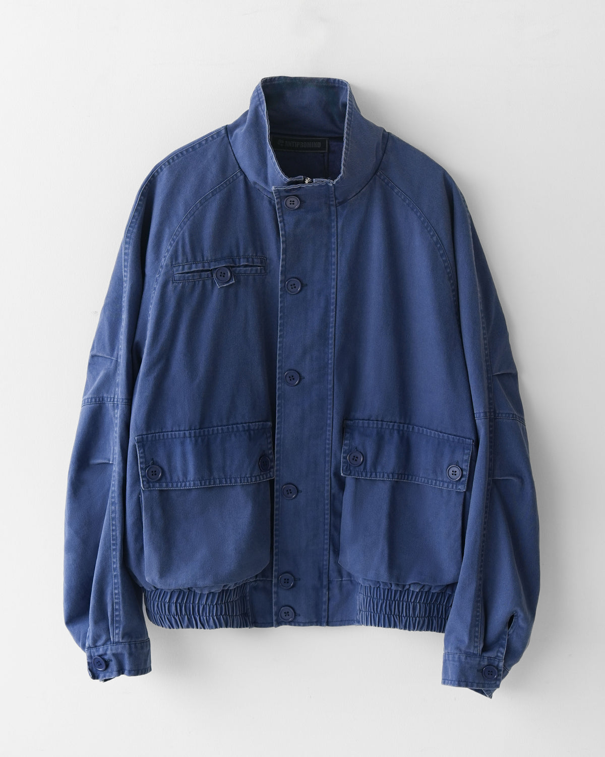 Distressed Snow Washed Hunting Jacket NVY